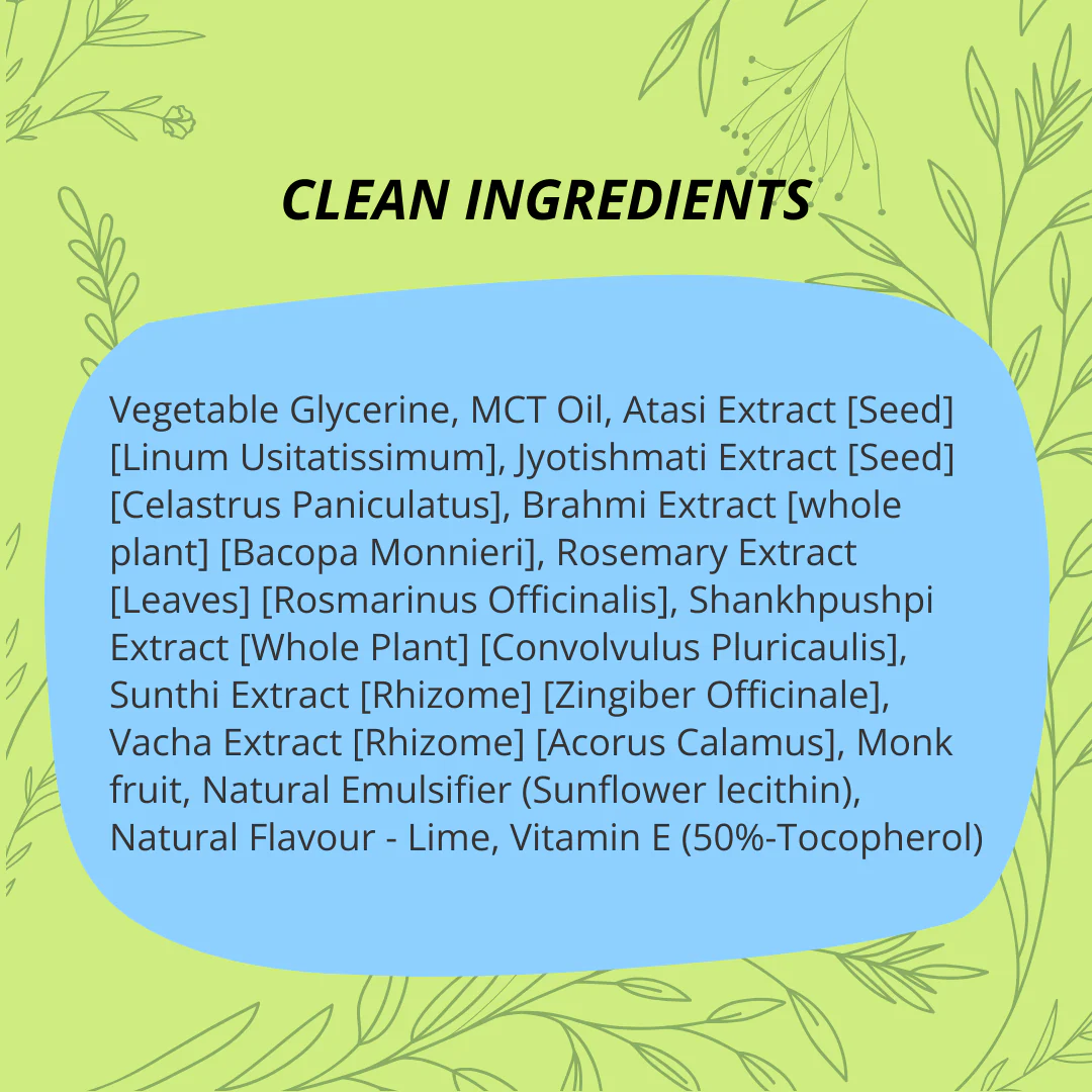 Brainify Drops – Clinically Tested Ayurvedic Formula for Kids’ Brain Health (2-16 Yrs) | No Added Sugar & Preservatives - 30ml - Image 14