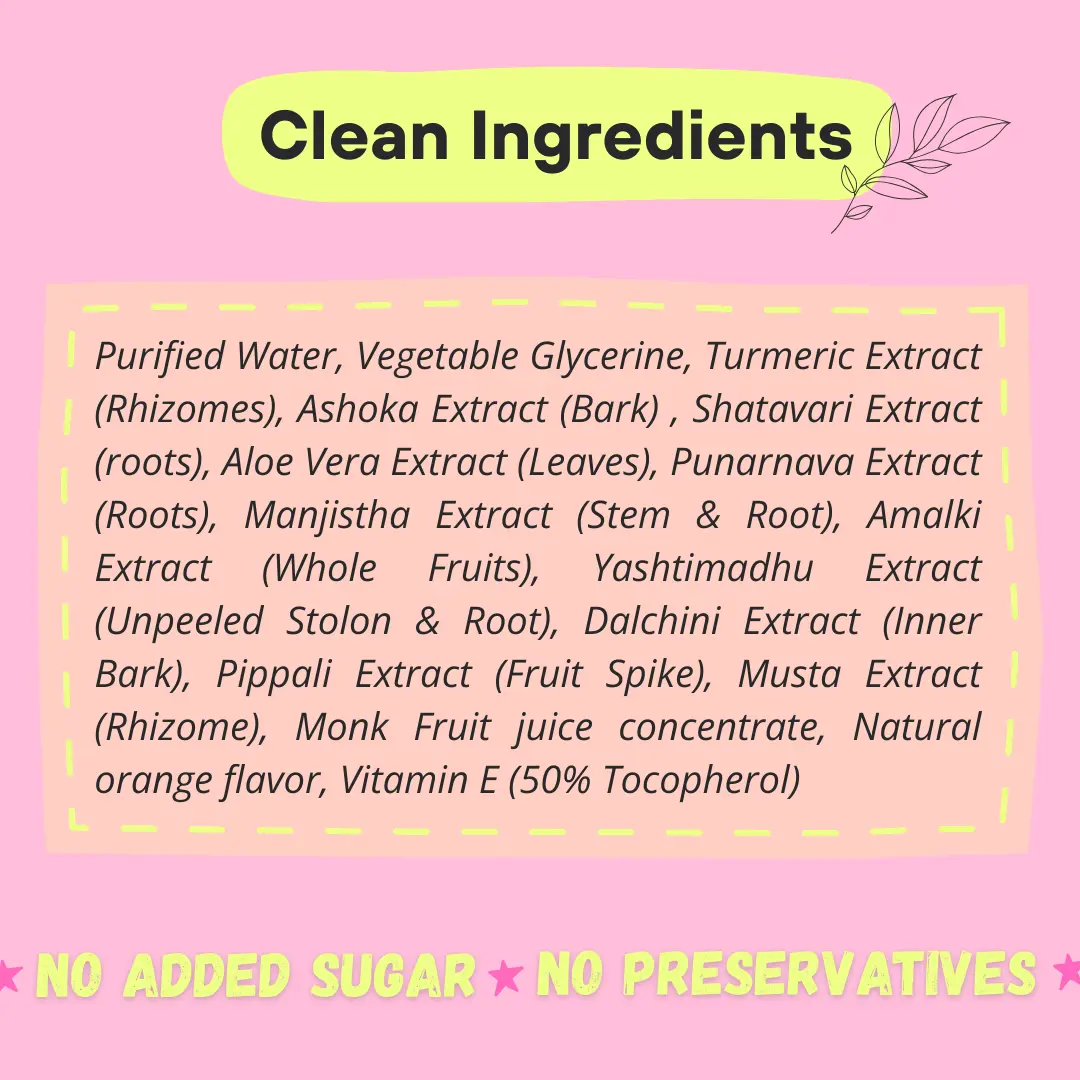 Flow Joy Drops – Ayurvedic Hormonal Wellness for PCOS & PCOD Support | No Added Sugar & Preservatives - 30ml - Image 9