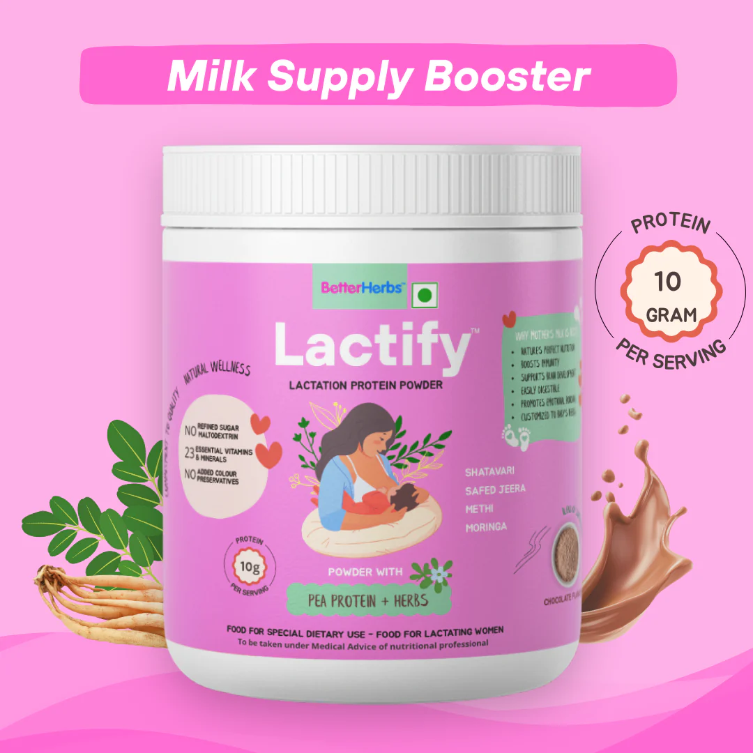 Lactify Lactation Protein Powder for New Moms | Better Milk Supply + Mother's Recovery | No Refined Sugar - 325g - Image 31