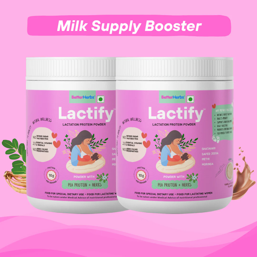 Lactify Lactation Protein Powder for New Moms | Better Milk Supply + Mother's Recovery | No Refined Sugar - 325g - Image 46